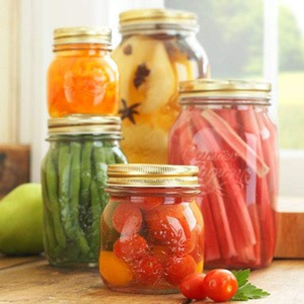 Bormioli QUATTRO STAGIONI barattolo conservazione 1 litro (confezione da 2) Scatole conservazione alimenti Naty Shop