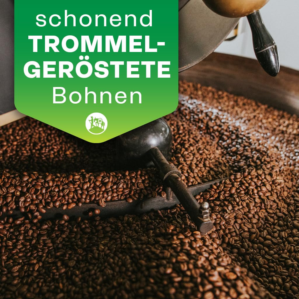 Hochland Kaffee - Holanka Crema - 250g Kaffeebohnen - Vendita diretta sostenibile - Perfetto per macchine completamente automatiche e Siebträger - Sapore aromatico più delicato - Migliore qualità dal Perù