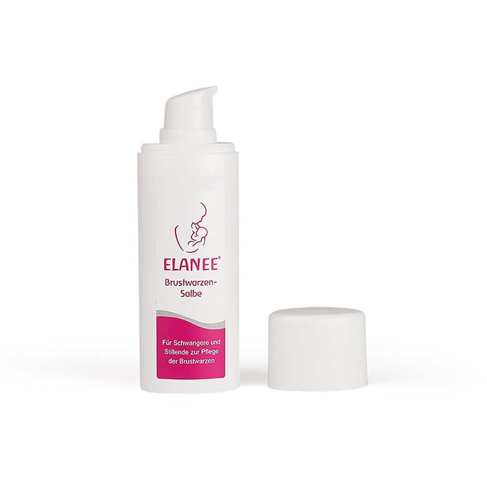 ELANEE Brustwarzensalbe Im Spender (30 Ml) - Pflegt Rissige Und Wunde Brustwarzen Vor Allem Während Der Stillzeit (402-00) Accessori Alimentazione e Allattamento Bebe Naty Shop