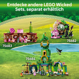 LEGO Wicked Benvenuto a Emerald City, giocattolo torre, mini bambole Glinda ed Elphaba, regalo per gli appassionati di cinema e per ragazze e ragazzi dai 9 anni che amano le case delle bambole 75684 Set da costruzione Besuche den LEGO-Store