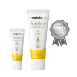 Medela Purelan 37G Crema per capezzoli alla lanolina - crema per capezzoli irritati e pelle secca, 100% naturale, ipoallergenica Accessori Alimentazione e Allattamento Bebe Naty Shop