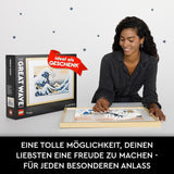 LEGO 31208 Art Hokusai - La Grande Onda 3D Decorazioni murali giapponesi Set artigianale Tela oceano incorniciata Hobby per adulti Decorazioni fai da te per casa e ufficio Kit di costruzione Acquista il negozio LEGO