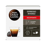 Nescafé Dolce Gusto Café Dolce Gusto Espresso Intenso Desc. | Nestlé Pack 3 Kisten Mit 18 Kapseln,Die Jewells 16 Einheit(3er Pack)