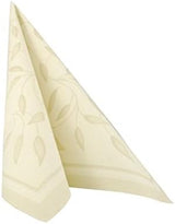 Papstar, 50 tovaglioli "ROYAL Collection" 1/4 pieghe 40 Cm X 40 Cm champagne "Nuovo Mediterraneo", #11651