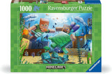Ravensburger Puzzle 12000421 - Minecraft Mosaic - Puzzle Minecraft da 1000 pezzi per adulti e bambini sopra i 14 anni Puzzle Naty Shop