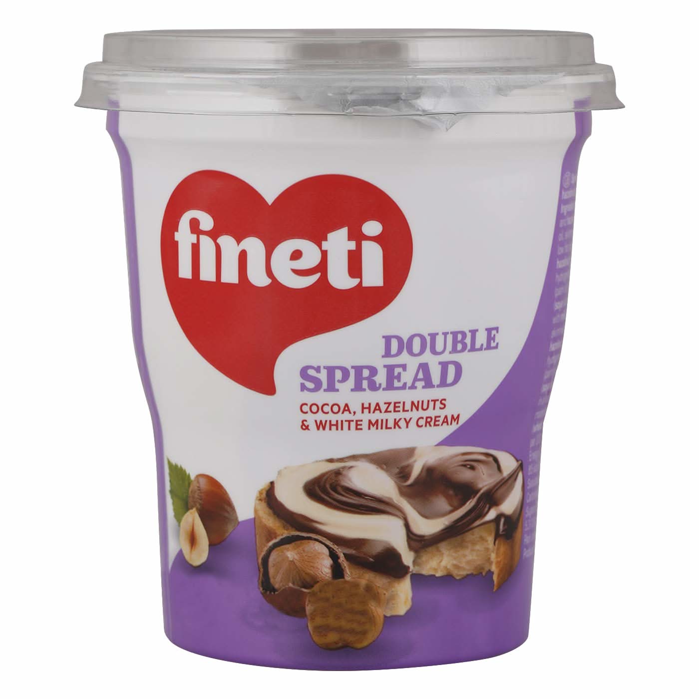 Fineti, Crema al cacao, nocciole e crema al latte 400g Glasse e Decori Naty Shop