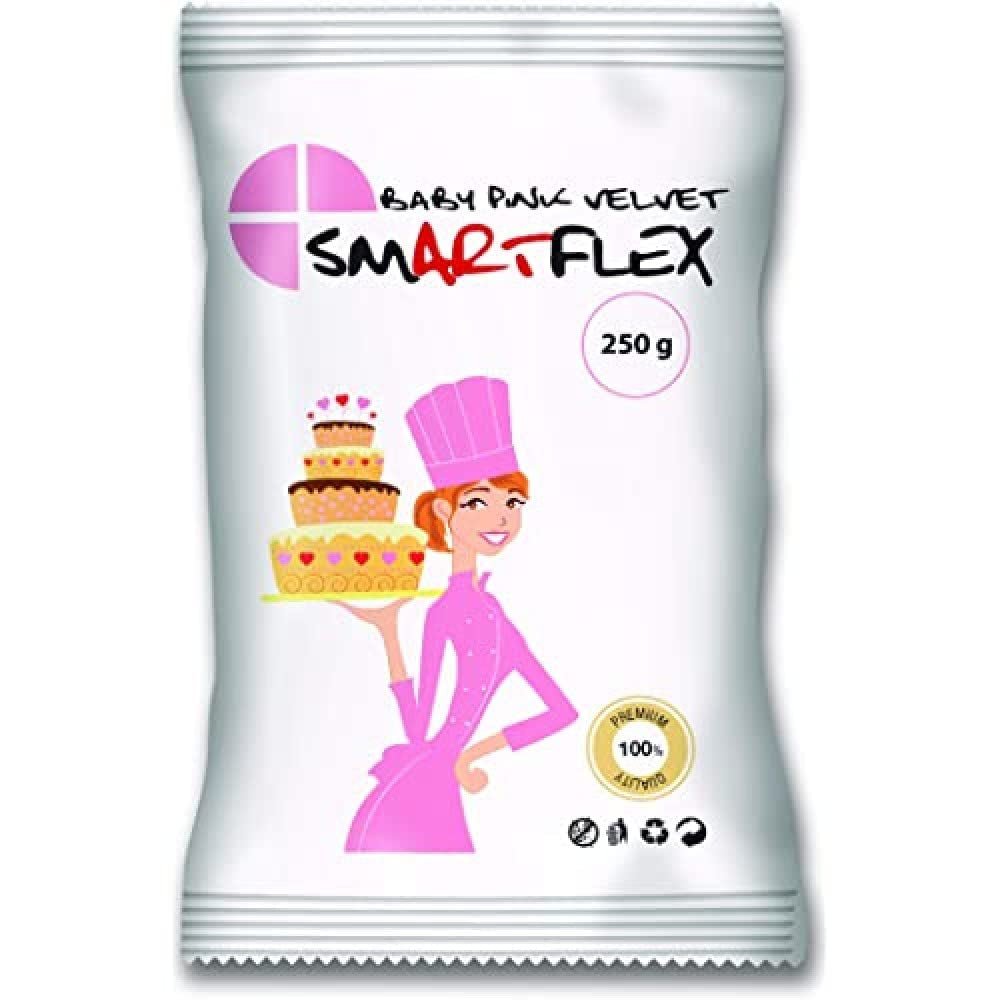 Fondant Baby Pink Velvet, 250 g Naty Shop Titolo predefinito pasta di zucchero
