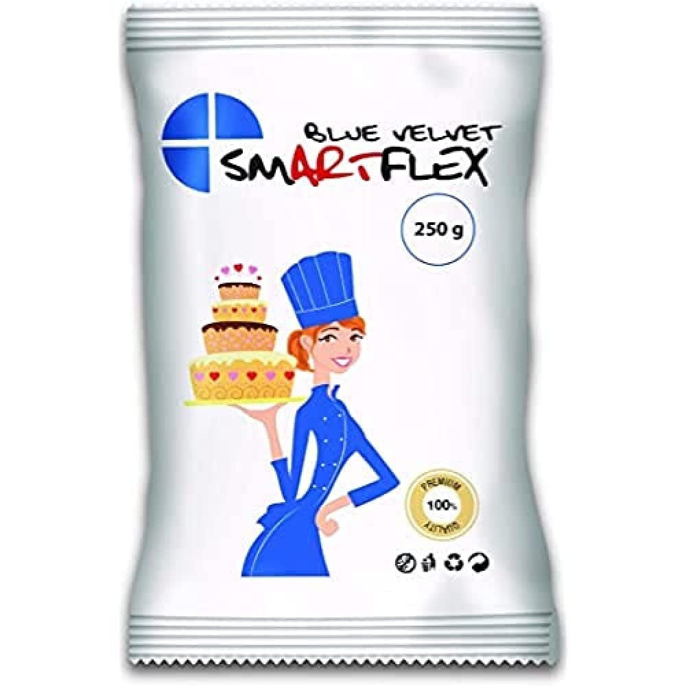 Fondant Blue Velvet, 250 g Pasta di zucchero Naty Shop Titolo predefinito