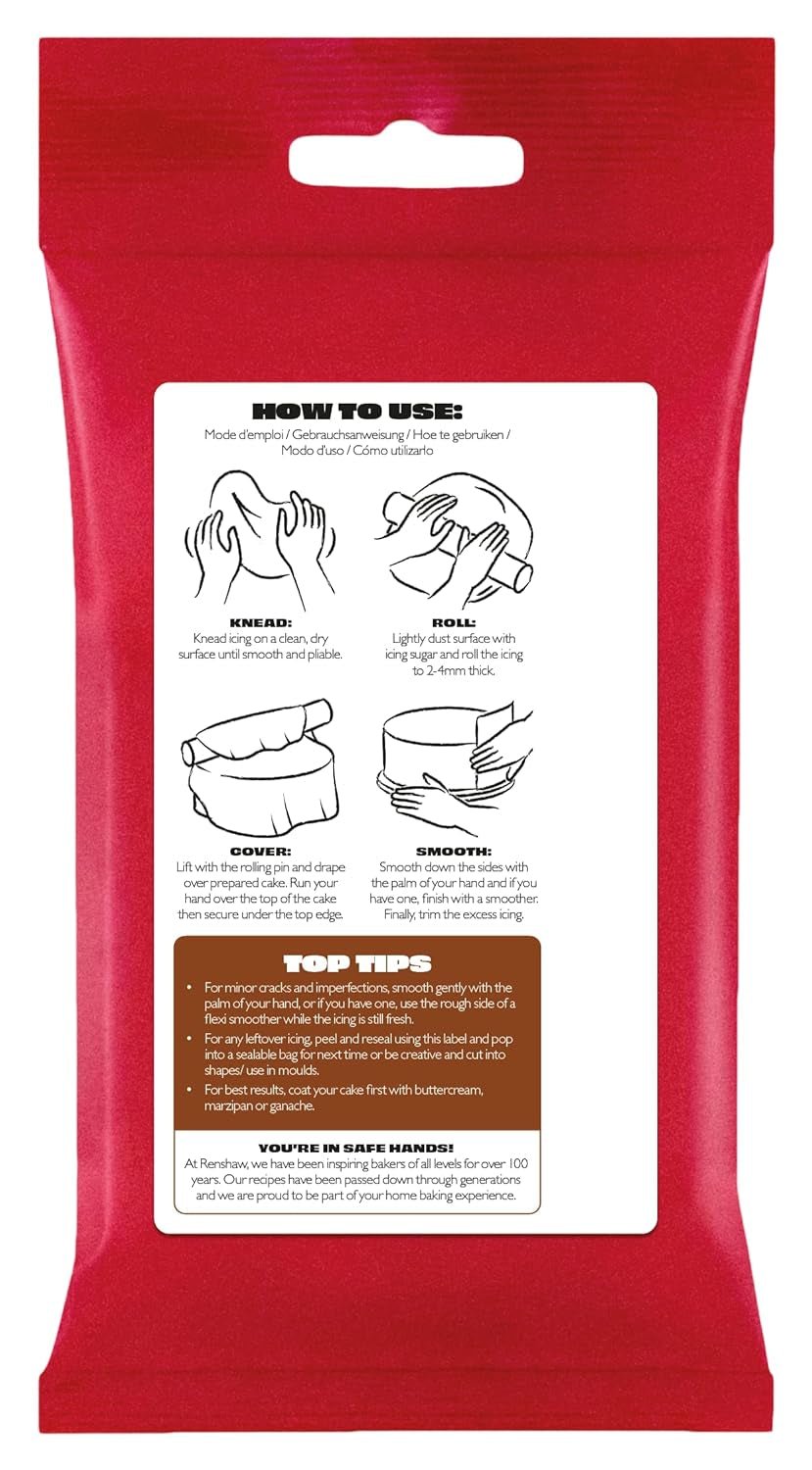 Fondente Testa di Moro 250 g - Pronta da spalmare, perfetta per glassare e decorare torte, cupcakes e biscotti - testa di moro - Pasta di Zucchero 250 g Naty Shop
