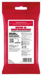Fondente Rosso Papavero 250g - Pronto da stendere, perfetto per glassare e decorare torte, cupcakes e biscotti - Rosso Papavero - Pasta di zucchero 250g Naty Shop