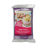 Fondant arrotolato FunCakes Royal Purple: facile da usare, liscio, flessibile, morbido e modellabile, perfetto per decorare le torte. Pasta Di Zucchero Viola Reale 250G Naty Shop Senza Glutine 250G (Confezione da 2)