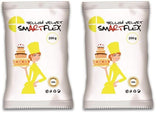 Fondant Yellow Velvet, 250 g Naty Shop pasta di zucchero 250 G (confezione da 2)