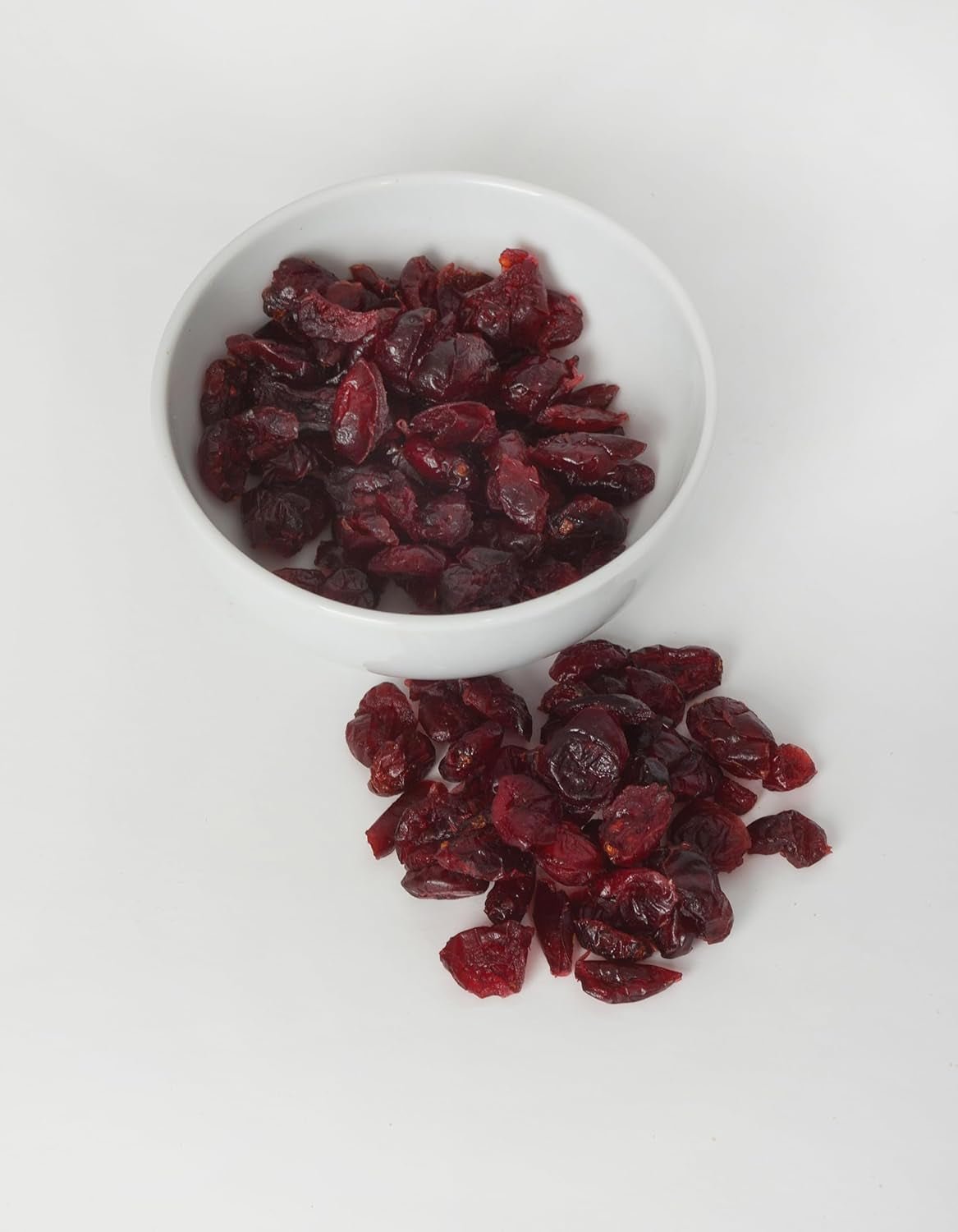 FOOD&WOOD® Mirtilli rossi secchi interi 500g | Mirtilli rossi secchi | Qualità 1A | Naturalmente dolce | ideale come spuntino, nello yogurt o da cuocere al forno | senza zuccheri aggiunti | Secco | non solforato. Prodotti disidratati Naty Shop