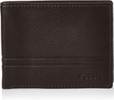 Fossil Wilder Flip Id da uomo Accessori da viaggio bifold Portafoglio bi-fold Portafoglio da uomo Naty Shop Wild Marrone scuro Taglia unica adatta a tutti
