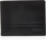 Fossil Wilder Flip Id da uomo Accessori da viaggio bifold Portafoglio bi-fold Portafoglio da uomo Naty Shop Nero Wild Taglia unica per tutti