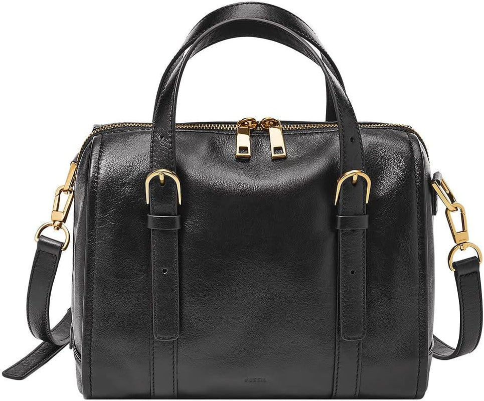 Fossil Carlie Satchel Borse da donna Naty Shop Nero