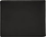 Fossil Derrick Bifold in pelle RFID Blocking Flip ID Portafoglio con finestra da uomo Naty Shop