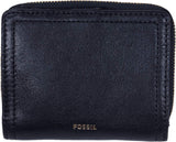 Portafoglio multifunzionale Fossil Logan da donna Naty Shop Nero 11,1125 cm x 2,54 cm x 8,89 cm