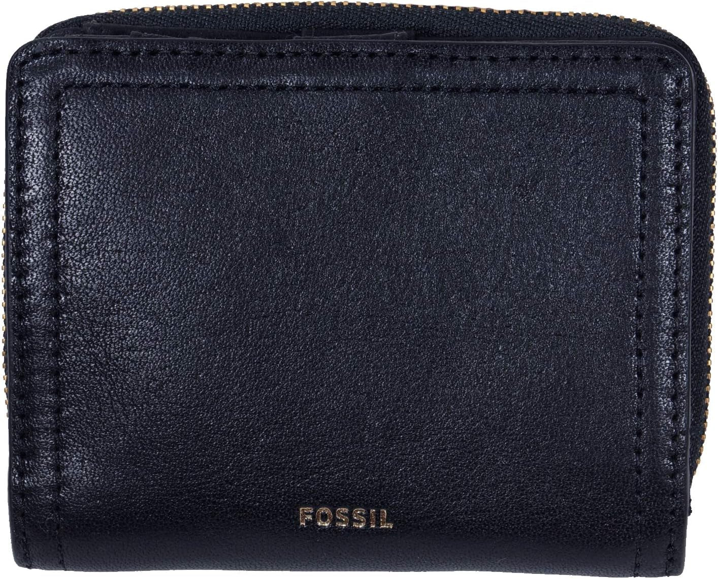 Portafoglio multifunzionale Fossil Logan da donna Naty Shop Nero 11,1125 cm x 2,54 cm x 8,89 cm