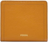 Portafoglio bifold da donna Fossil Logan in pelle gialla, SL7829763 Portafoglio da donna Naty Shop Titolo predefinito