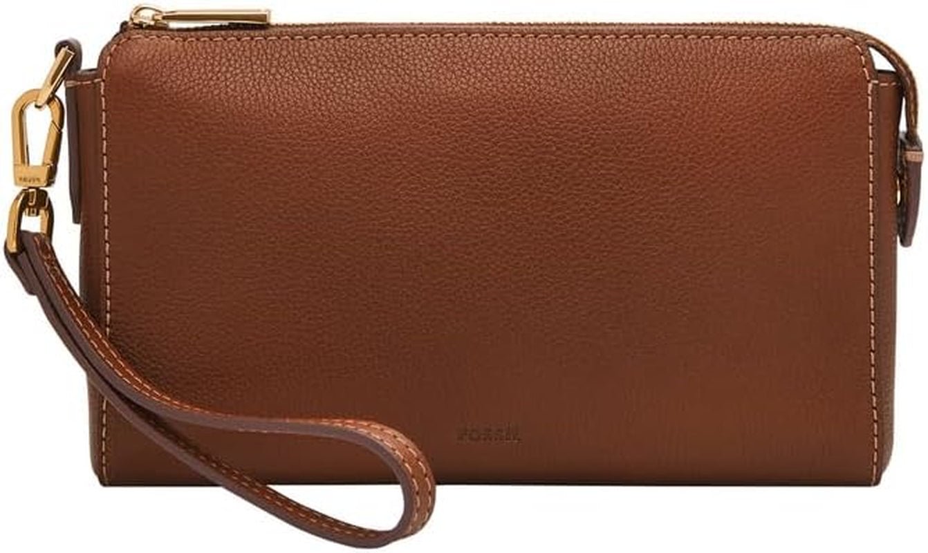 Borsello da polso da donna Fossil Borse da donna Naty Shop Marrone