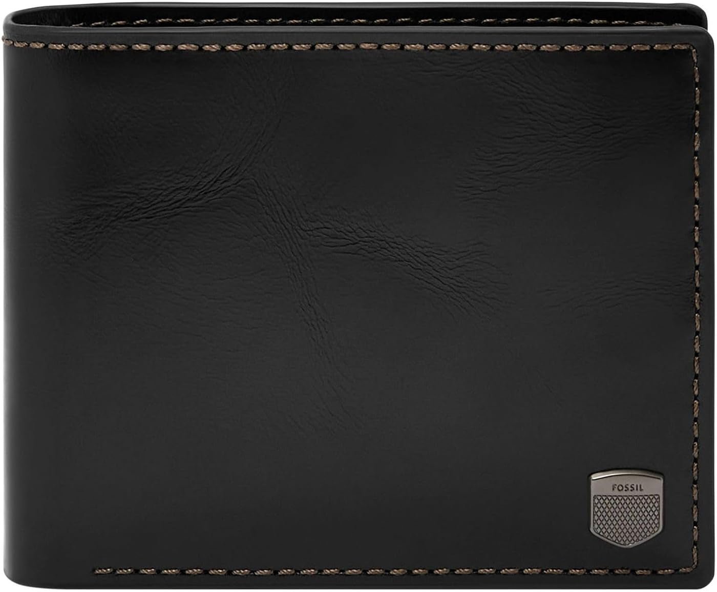 Fossil Porta carte di credito Hayes Bifold Portafoglio da uomo Naty Shop Nero scuro