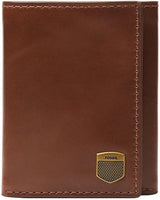 Fossil Porta carte di credito Hayes Bifold Portafoglio da uomo Naty Shop Marrone