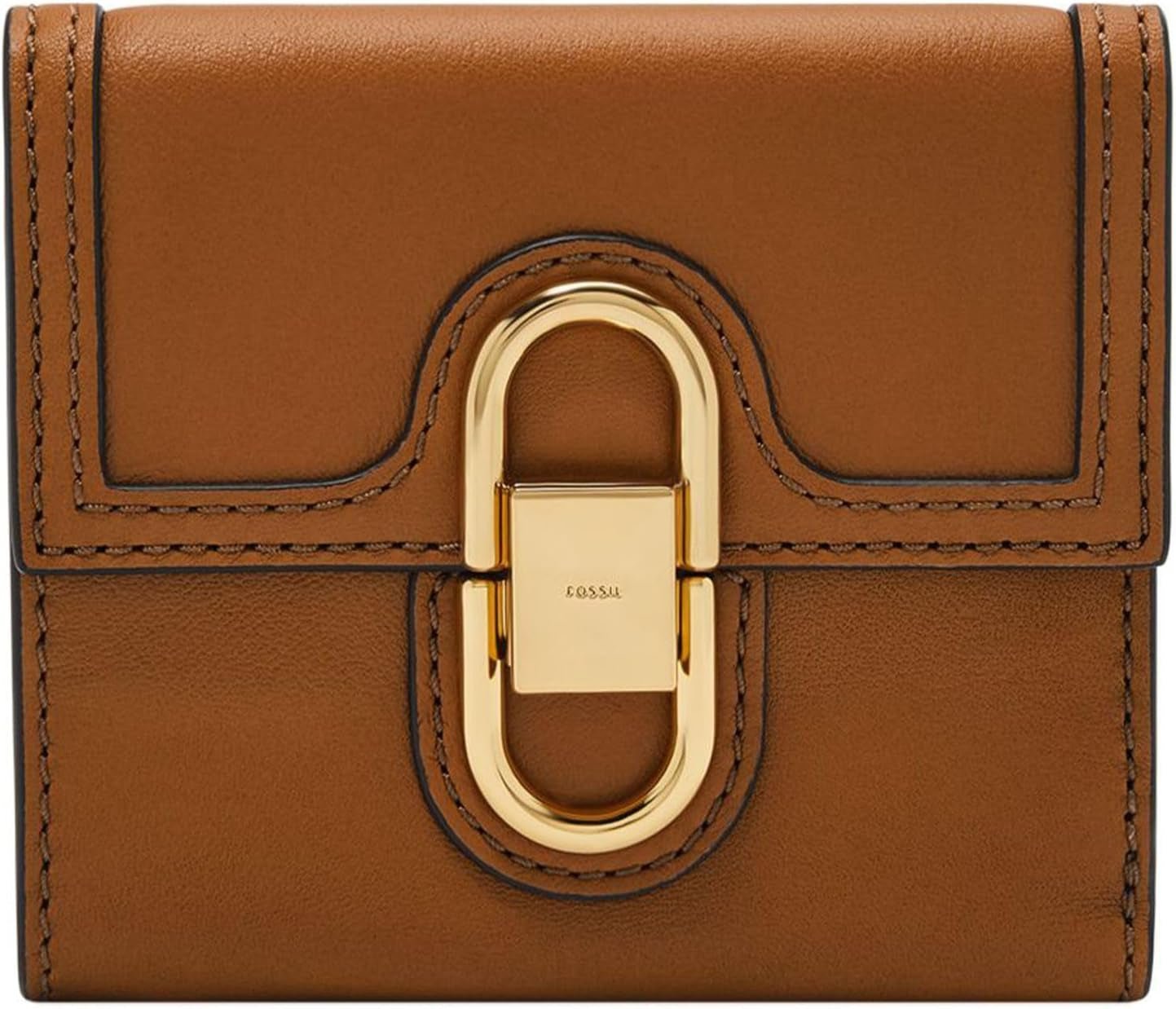 Portafoglio da donna Fossil Avondale in pelle Trifold SL8292216 Portafoglio Donna Naty Shop Marrone 10,8 cm L X 1,3 cm L X 10,2 cm A