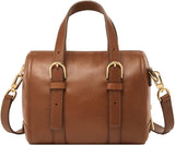 Fossil Carlie Leather Mini Satchel Purse Borsa a mano da donna Borse Donna Naty Shop