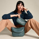 Borsa a tracolla Jolie da donna Fossil, Borse da donna blu Naty Shop
