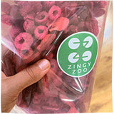 Mix di frutta rossa di frutta liofilizzata | XL 300g Mix di frutta secca fragole liofilizzate lamponi amarene | Frutta liofilizzata Fragola Lampone Amarena | ZingyZoo Prodotti disidratati Naty Shop