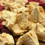 Frutta liofilizzata | Ananas Puro al 100% Frutta liofilizzata Ananas liofilizzato | Frutta liofilizzata senza zuccheri aggiunti | Ananas liofilizzato croccante - aromatico - delizioso ZingyZoo Prodotti disidratati Naty Shop