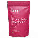 Frutta liofilizzata BAM, 40 grammi, frutta naturale, dolci perfetti, gusto ricco (fragola) Prodotti disidratati Naty Shop Lampone