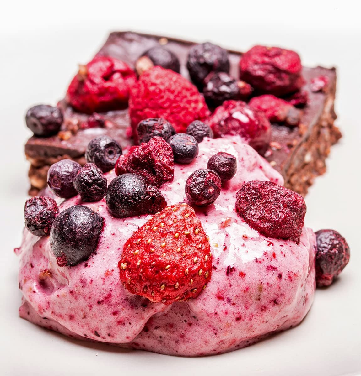 Frutta liofilizzata BRIX | Miscela naturale di frutta secca 80 g | Premio Gran Gusto per la Frutta Secca | Prodotti disidratati Naty Shop, senza OGM, senza glutine, vegani e con vitamine trattenute