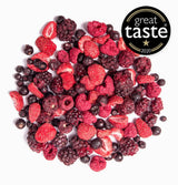Frutta liofilizzata BRIX | Miscela naturale di frutta secca 80 g | Premio Gran Gusto per la Frutta Secca | Prodotti disidratati Naty Shop, senza OGM, senza glutine, vegani e con vitamine trattenute
