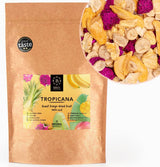 Frutta liofilizzata BRIX | Miscela secca naturale di frutti tropicali 80 g | Premio Gran Gusto per la Frutta Secca | Non OGM, Senza Glutine, Vegano, Vitamine Conservate Naty Shop Prodotti Disidratati Titolo predefinito