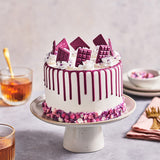 FunCakes Choco Drip Royal Purple: Sapore delizioso, Facile da usare, Perfetto per le drip cake, Gusto al cioccolato. Confezione richiudibile 180 g. Pasta di zucchero Naty Shop
