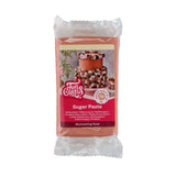Fondant arrotolato con rosa scintillante FunCakes: facile da usare, liscio, flessibile, morbido e modellabile, perfetto per decorare torte, halal, kosher e senza glutine. Pasta di zucchero da 250 g Naty Shop Default Title