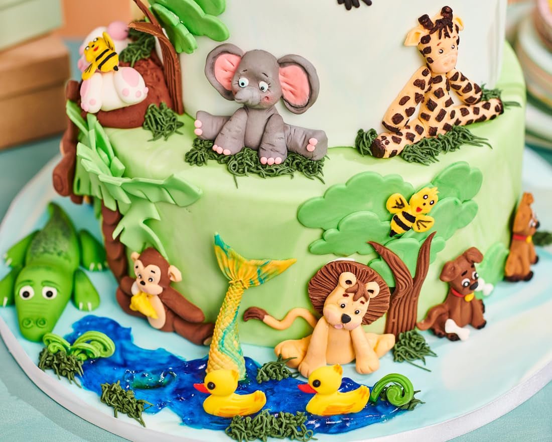FunCakes Fondente Laminato Maroon Marrone: Facile da Usare, Liscio, Flessibile, Morbido e Piegabile, Perfetto per Decorare Torte, Halal, Kosher e Senza Glutine, 250g di Pasta di Zucchero Naty Shop