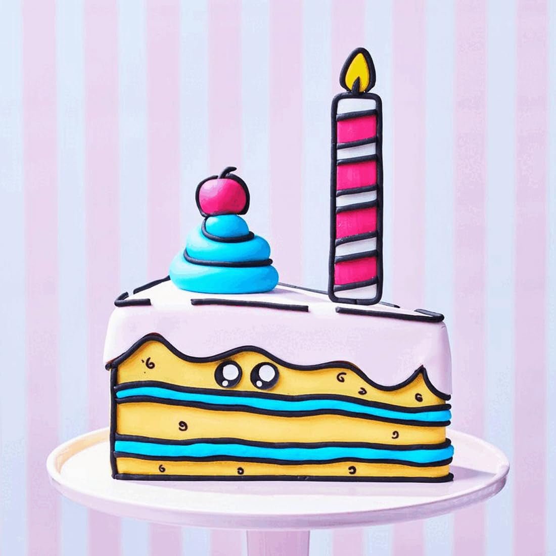 Fondant arrotolato FunCakes Sea Blue: facile da usare, liscio, flessibile, morbido e modellabile, perfetto per decorare torte, halal, kosher e senza glutine. Pasta di zucchero Naty Shop da 1 kg