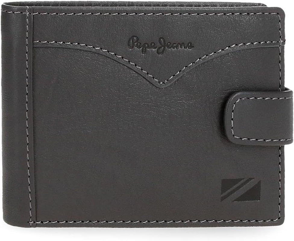 Giacca Pepe Jeans Portafoglio con clic orizzontale Portafoglio da uomo taglia unica Naty Shop Grigio