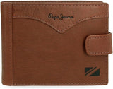 Portafoglio con clic orizzontale giacca Pepe Jeans Taglia unica Portafoglio marrone da uomo Naty Shop