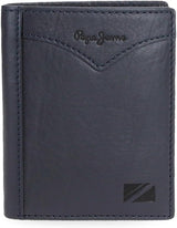 Pepe Jeans Giacca Portafoglio Verticale con Portamonete, Portafoglio da Uomo Taglia Unica Naty Shop Blu
