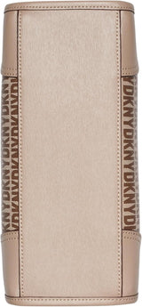DKNY Borsa tote casual da donna, Borse da donna in chino/toffee Naty Shop