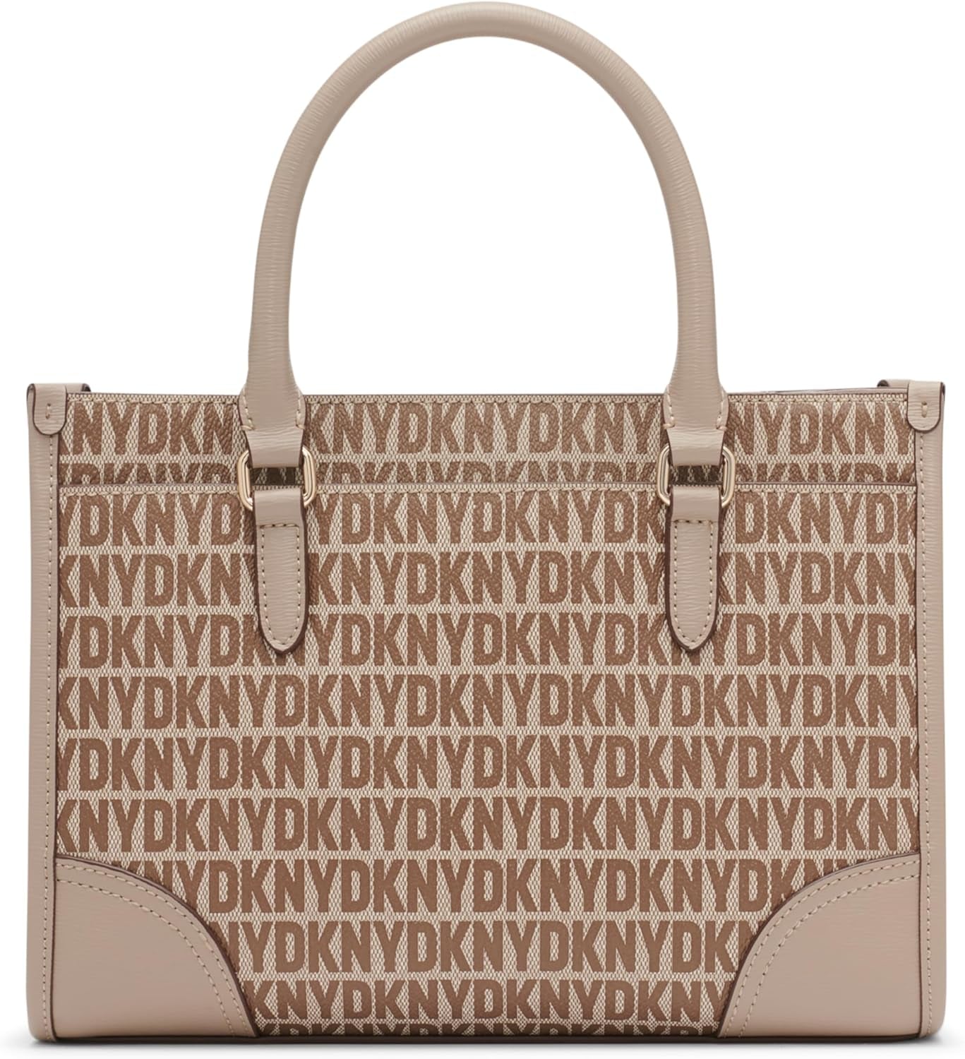 DKNY Borsa tote casual da donna, Borse da donna in chino/toffee Naty Shop