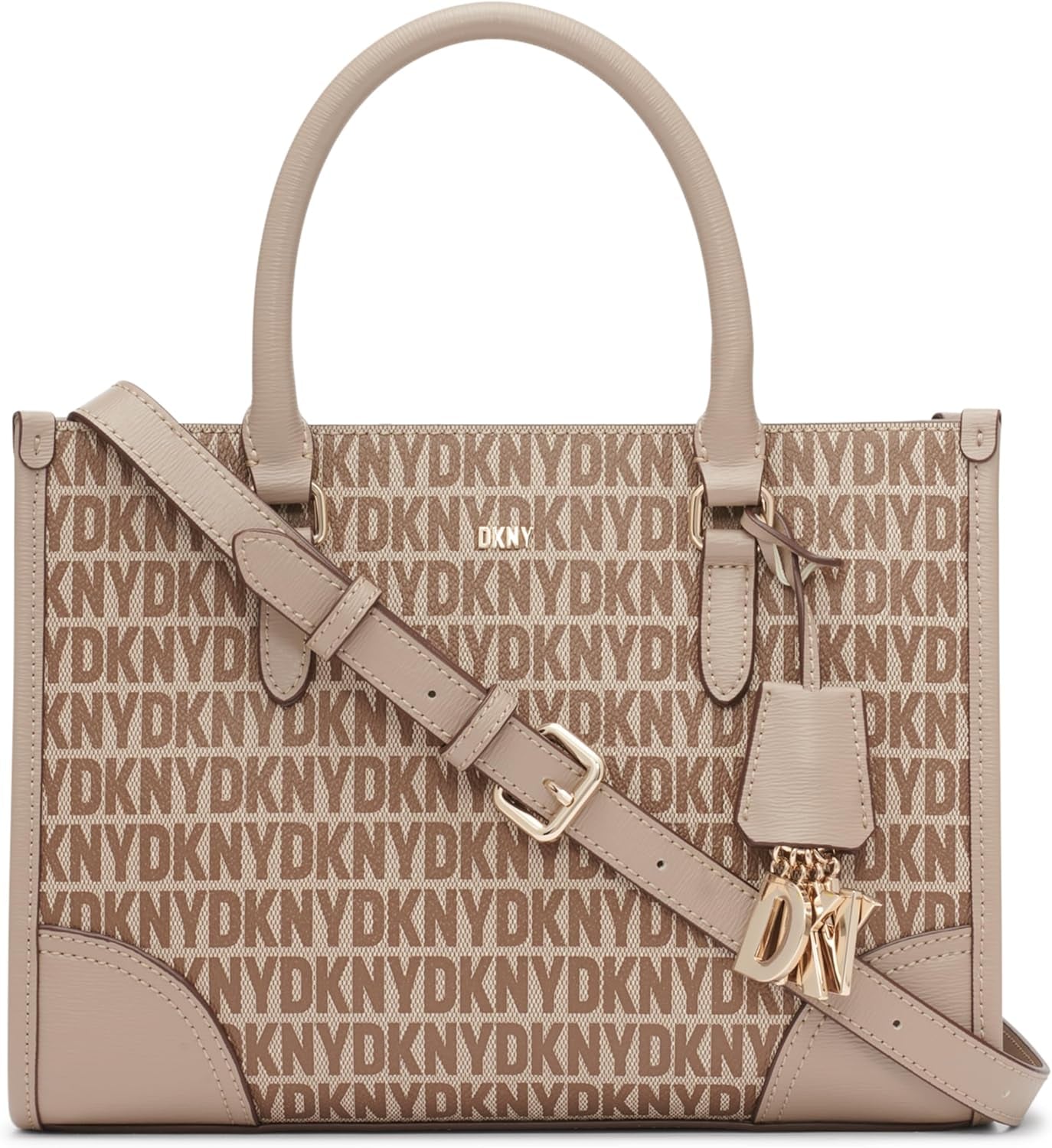DKNY Borsa tote casual da donna, Chino/Toffee Borse da donna Naty Shop Titolo predefinito