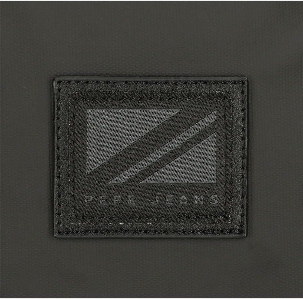 Borsa da viaggio Pepe Jeans Hoxton, nera, 56 x 32 x 25,5 cm, poliestere e PU, multicolore (multicolore), unica, borsa da viaggio Bagagli e attrezzatura da viaggio Naty Shop