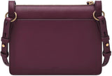 Borsa a tracolla incrociata Fossil Taryn da donna, borse viola da donna Naty Shop