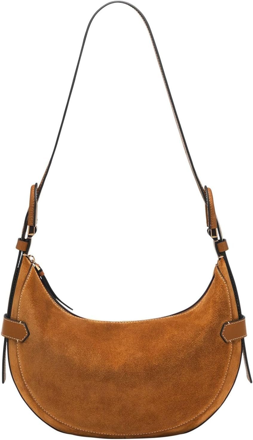 Borsa da donna Fossil Harwell, Hobo in pelle bovina italiana, L: 30,5 cm, L: 8,9 cm, A: 20,3 cm, ZB1919216 Borse da donna Naty Shop Titolo predefinito