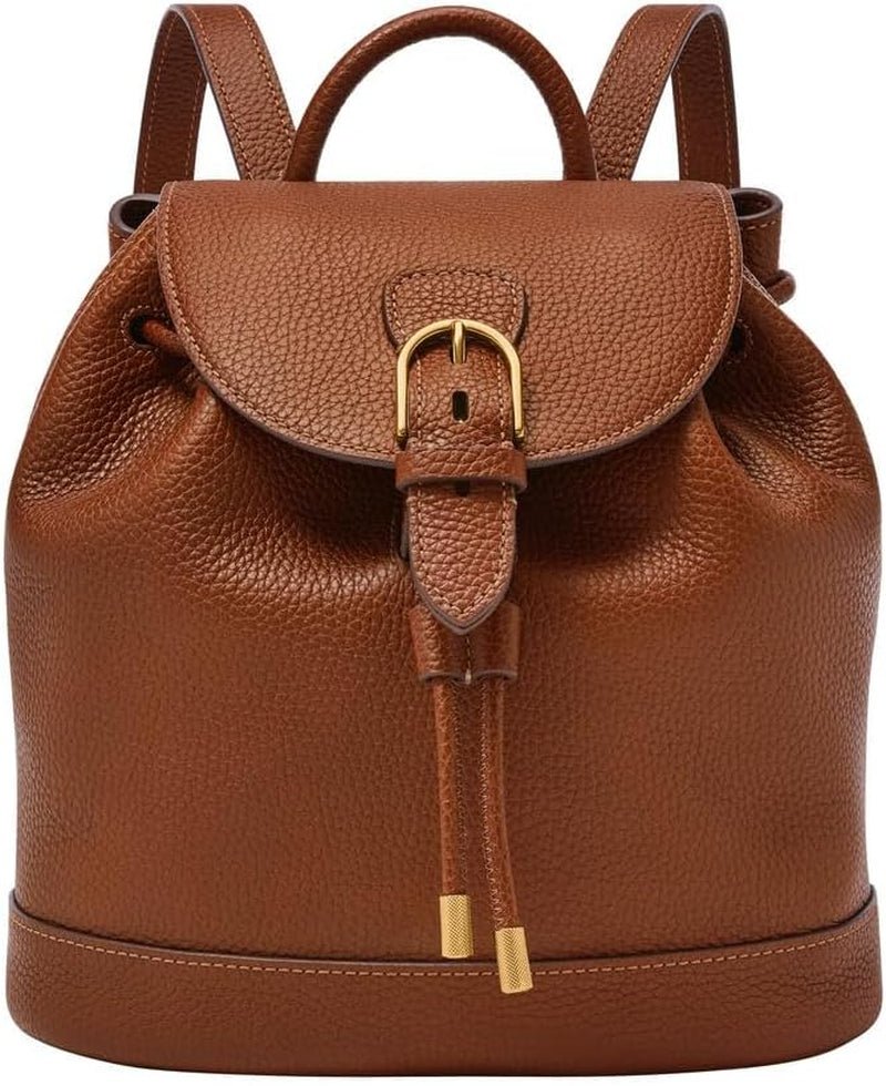 Borsa Fossil Everleigh in pelle o cotone da donna Borse da donna Naty Shop Marrone caffè
